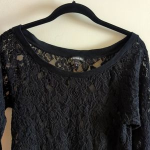 Express Lace Top Size S